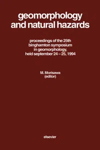 Geomorphology and Natural Hazards_cover