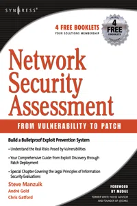 Network Security Assessment: From Vulnerability to Patch_cover