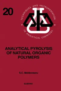 Analytical Pyrolysis of Natural Organic Polymers_cover