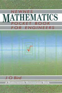 Newnes Mathematics Pocket Book for Engineers_cover