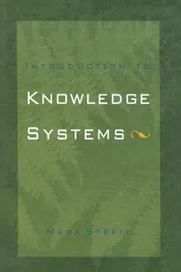 Introduction to Knowledge Systems_cover