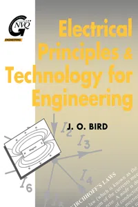 Electrical Principles and Technology for Engineering_cover