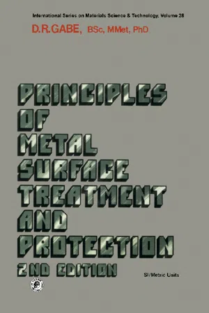 Principles of Metal Surface Treatment and Protection