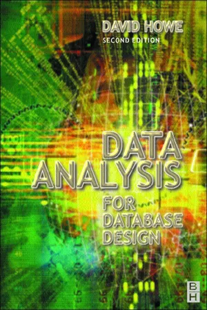 Data Analysis for Database Design