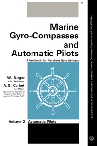 Marine Gyro-Compasses and Automatic Pilots_cover