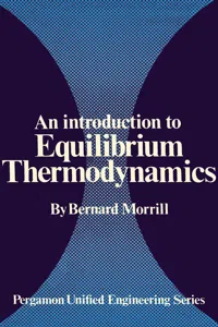 An Introduction to Equilibrium Thermodynamics_cover
