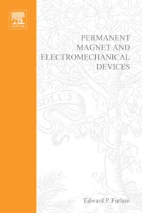 Permanent Magnet and Electromechanical Devices_cover