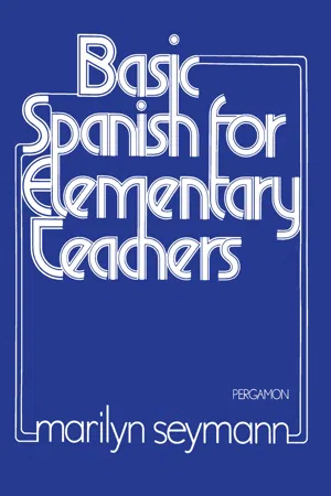 Basic Spanish for Elementary Teachers