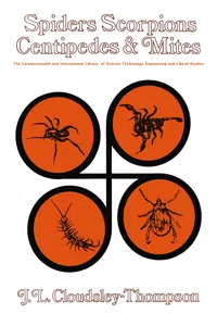 Spiders, Scorpions, Centipedes and Mites_cover