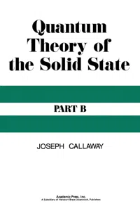 Quantum Theory of the Solid State_cover