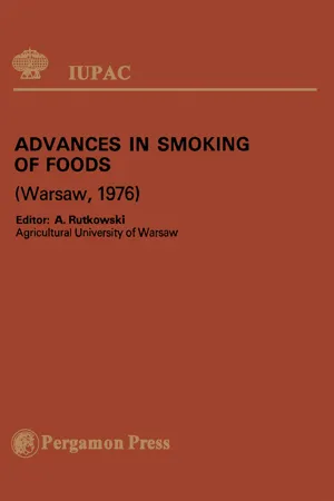 Advances in Smoking of Foods