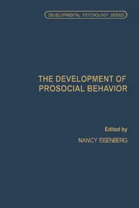 The Development of Prosocial Behavior_cover