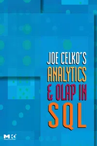 Joe Celko's Analytics and OLAP in SQL_cover