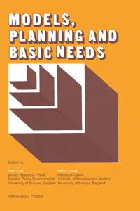 Models, Planning and Basic Needs_cover