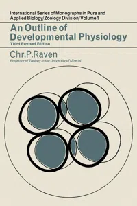 An Outline of Developmental Physiology_cover