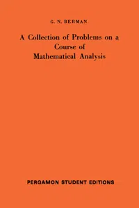 A Collection of Problems on a Course of Mathematical Analysis_cover