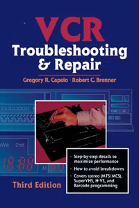 VCR Troubleshooting and Repair_cover