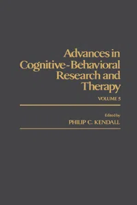 Advances in Cognitive—Behavioral Research and Therapy_cover