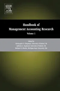 Handbook of Management Accounting Research_cover