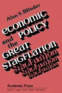 Economic Policy and the Great Stagflation_cover