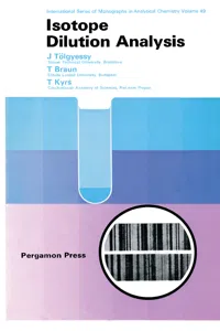 Isotope Dilution Analysis_cover