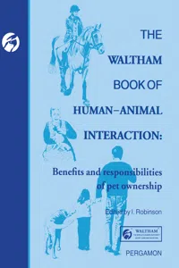 The Waltham Book of Human-Animal Interaction_cover