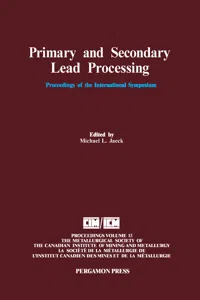 Primary and Secondary Lead Processing_cover