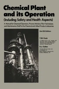 Chemical Plant and Its Operation_cover