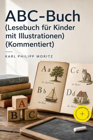 ABC-Buch (Lesebuch für Kinder mit Illustrationen) (Kommentiert)