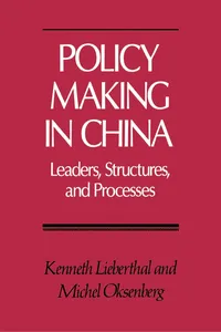 Policy Making in China_cover