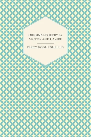 Original Poetry by Victor and Cazire