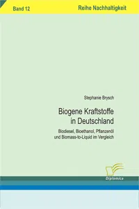 Biogene Kraftstoffe in Deutschland_cover