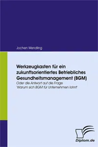 Werkzeugkasten für ein zukunftsorientiertes Betriebliches Gesundheitsmanagement_cover