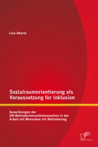 Sozialraumorientierung als Voraussetzung für Inklusion: Auswirkungen der UN-Behindertenrechtskonvention in der Arbeit mit Menschen mit Behinderung_cover