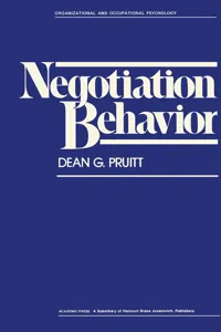 Negotiation Behavior_cover