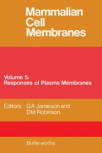 Mammalian Cell Membranes_cover