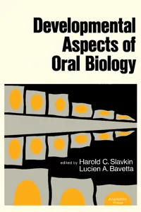 Developmental Aspects of Oral Biology_cover