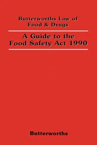 A Guide to the Food Safety Act 1990_cover