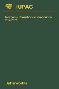 Plenary Lectures Presented at the Second Symposium on Inorganic Phosphorus Compounds_cover