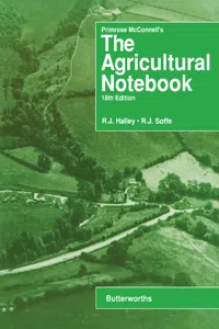 Primrose McConnell's The Agricultural Notebook_cover