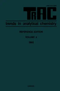 TRAC: Trends in Analytical Chemistry_cover