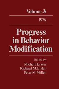 Progress in Behavior Modification_cover