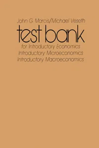 Test Bank for Introductory Economics_cover