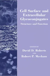 Cell Surface and Extracellular Glycoconjugates_cover