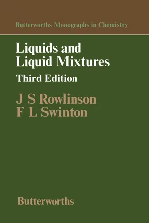 Liquids and Liquid Mixtures