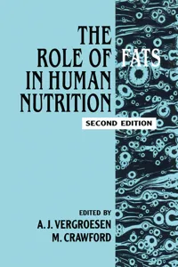 Role of Fats in Human Nutrition_cover