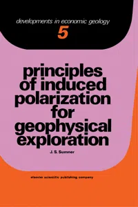 Principles of Induced Polarization for Geophysical Exploration_cover