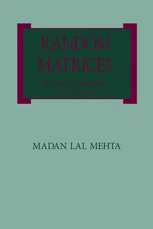 Random Matrices