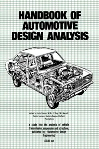 Handbook of Automotive Design Analysis_cover