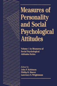 Measures of Personality and Social Psychological Attitudes_cover